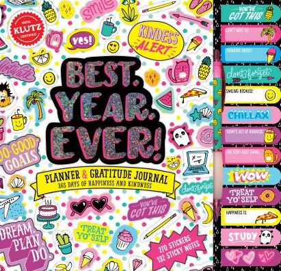 Best. Year. Ever!: Planner & Gratitude Journal: 365 Days of Happiness and Kindness