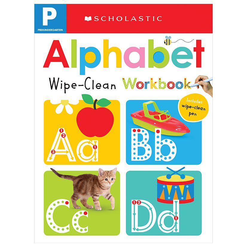 Wipe-Clean Workbook: Pre-K Alphabet(Scholastic Early Learners)