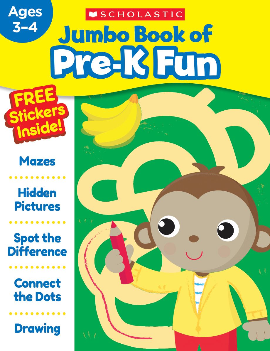 Jumbo Book of Pre-K Fun