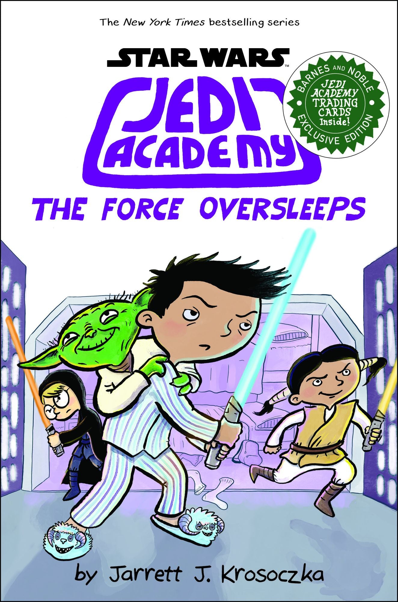 The Force Oversleeps (B&N Exclusive Book) (Scholastic Star Wars: Jedi Academy Series #5)