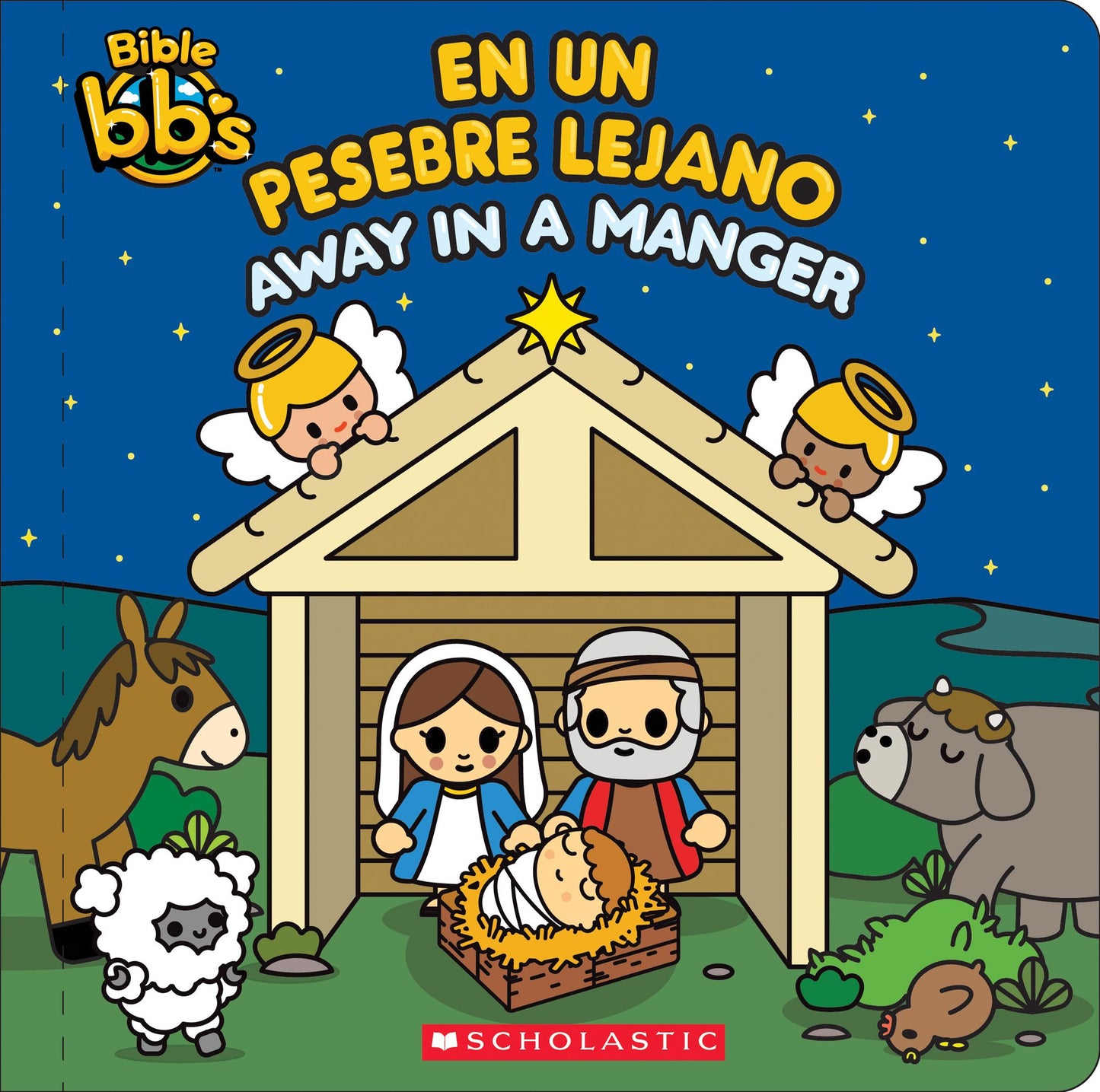 Away in a Manger Bilingual (Bible bbs)