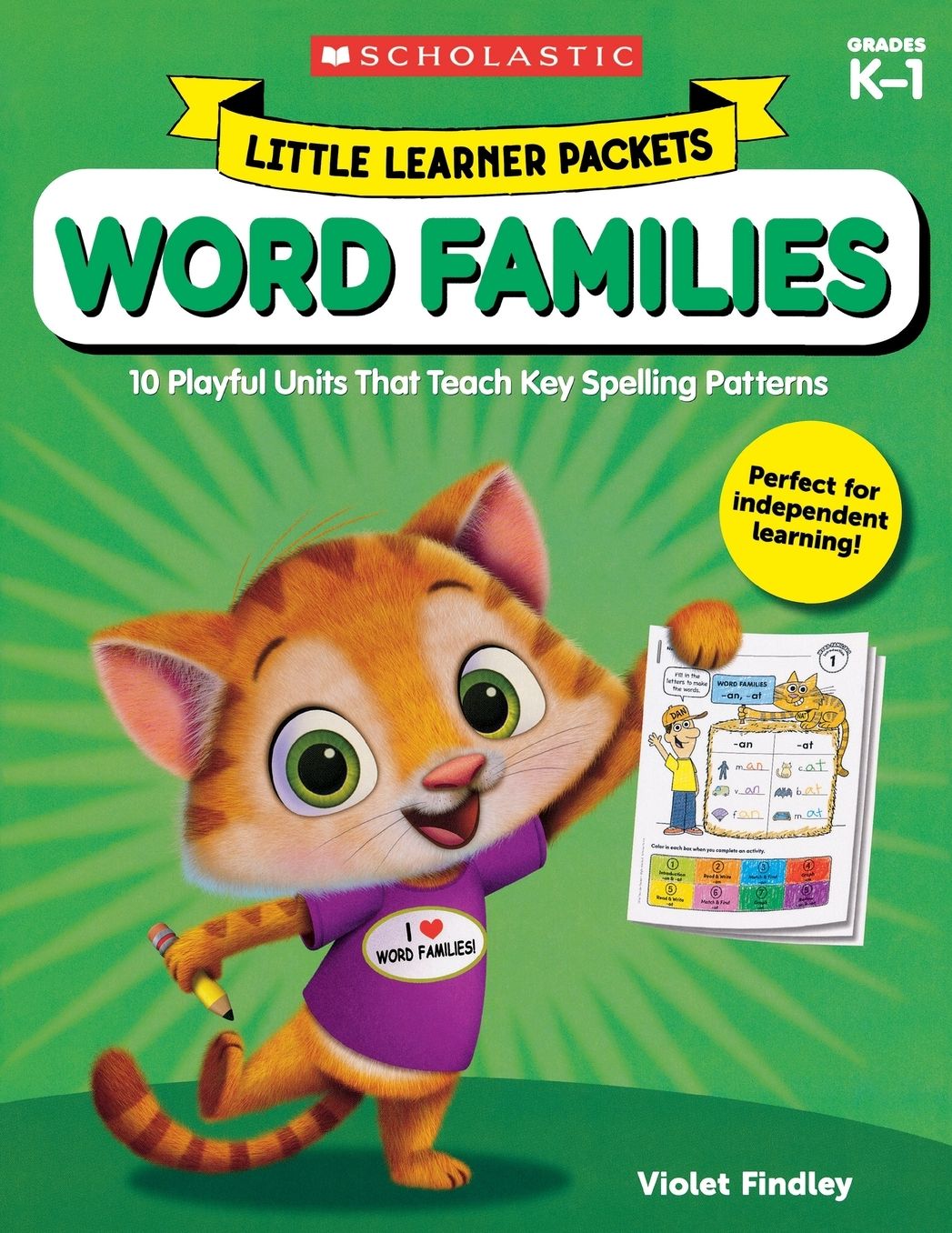 Little Learner Packets: Word Families: 10 Playful Units That Teach Key Spelling Patterns
