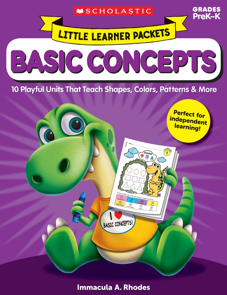 Little Learner Packets: Basic Concepts: 10 Playful Units That Teach Shapes, Colors, Patterns & More