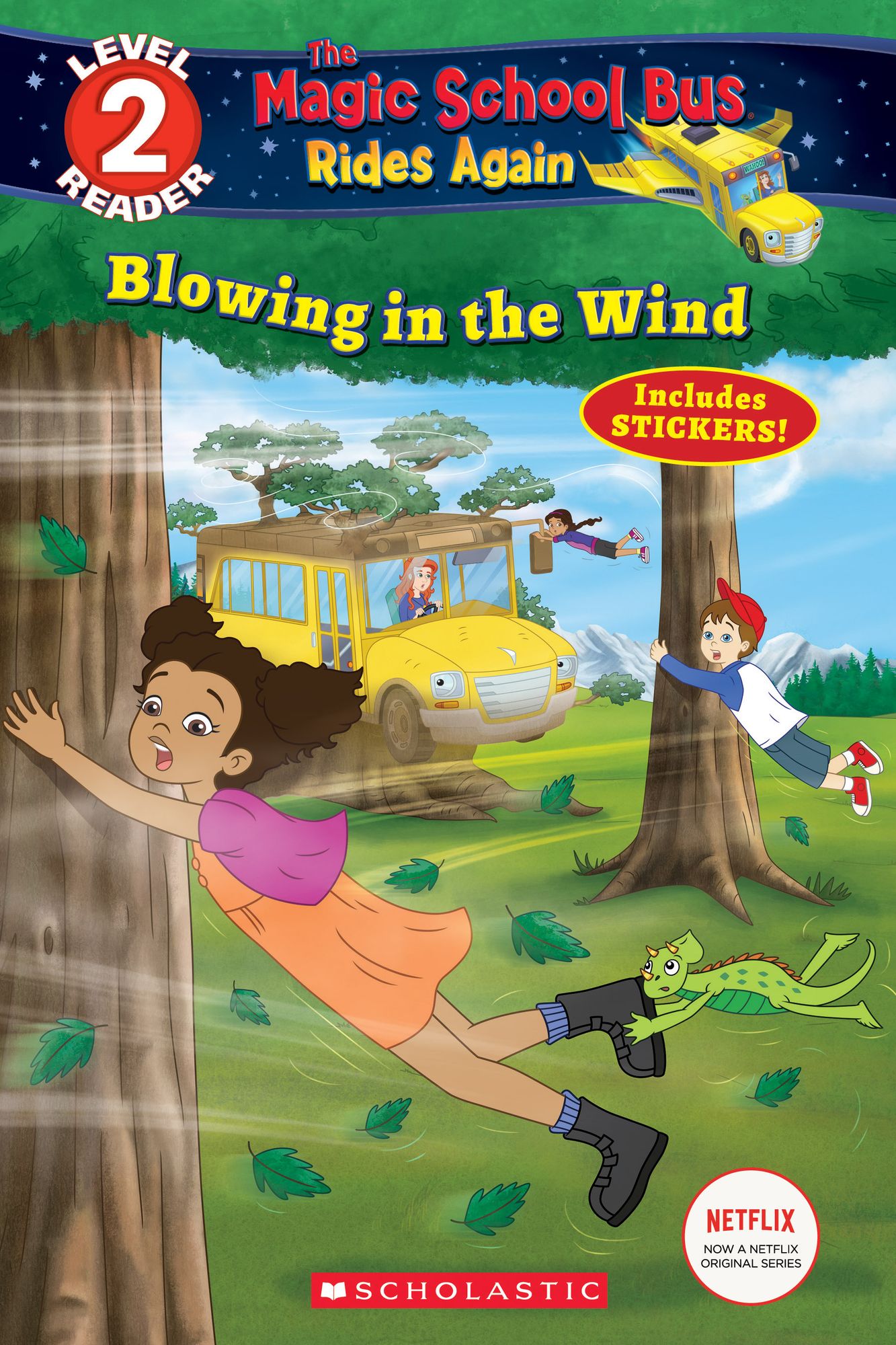 Blowing in the Wind (The Magic School Bus Rides Again: Scholastic Reader Level 2): null