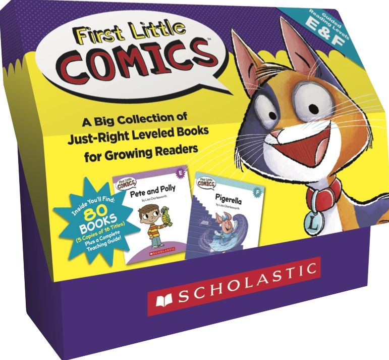 First Little Comics Classroom Set: Levels E F: 16 Funny Books That Are Just the Right Level for Growing Readers
