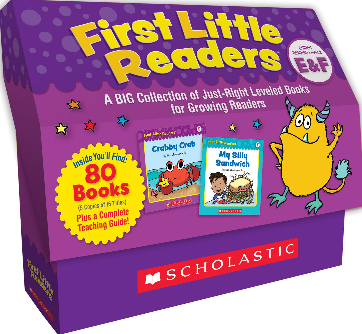 First Little Readers Classroom Set: Levels E F: A Big Collection of Just-Right Leveled Books for Growing Readers