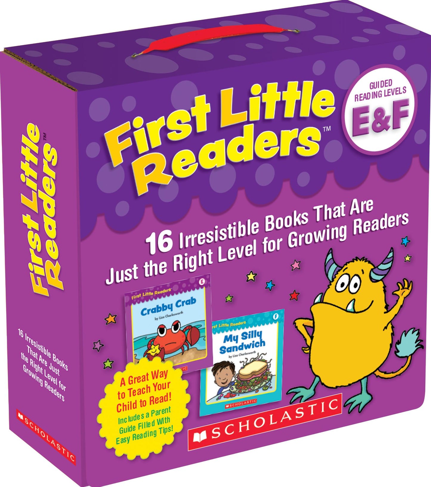 First Little Readers Parent Pack: Guided Reading Levels E F: 16 Irresistible Books That Are Just the Right Level for Growing Readers