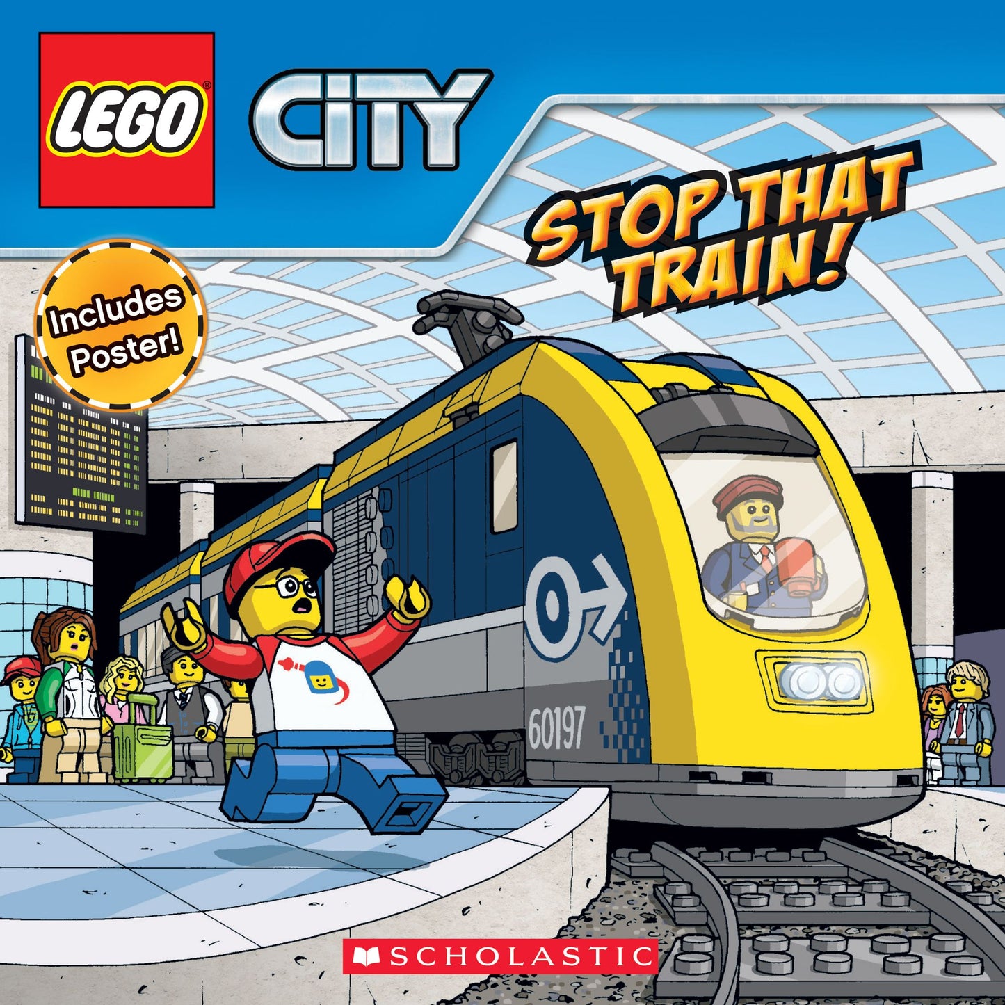 8x8 #17 with poster (LEGO City)