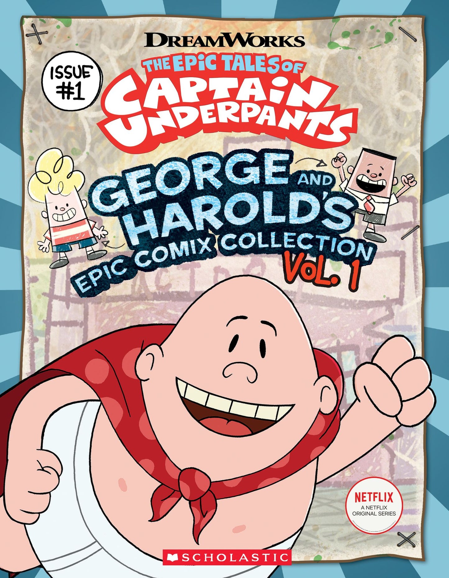 George and Harold's Epic Comix Collection Vol. 1 (Epic Tales of Captain Underpants TV)