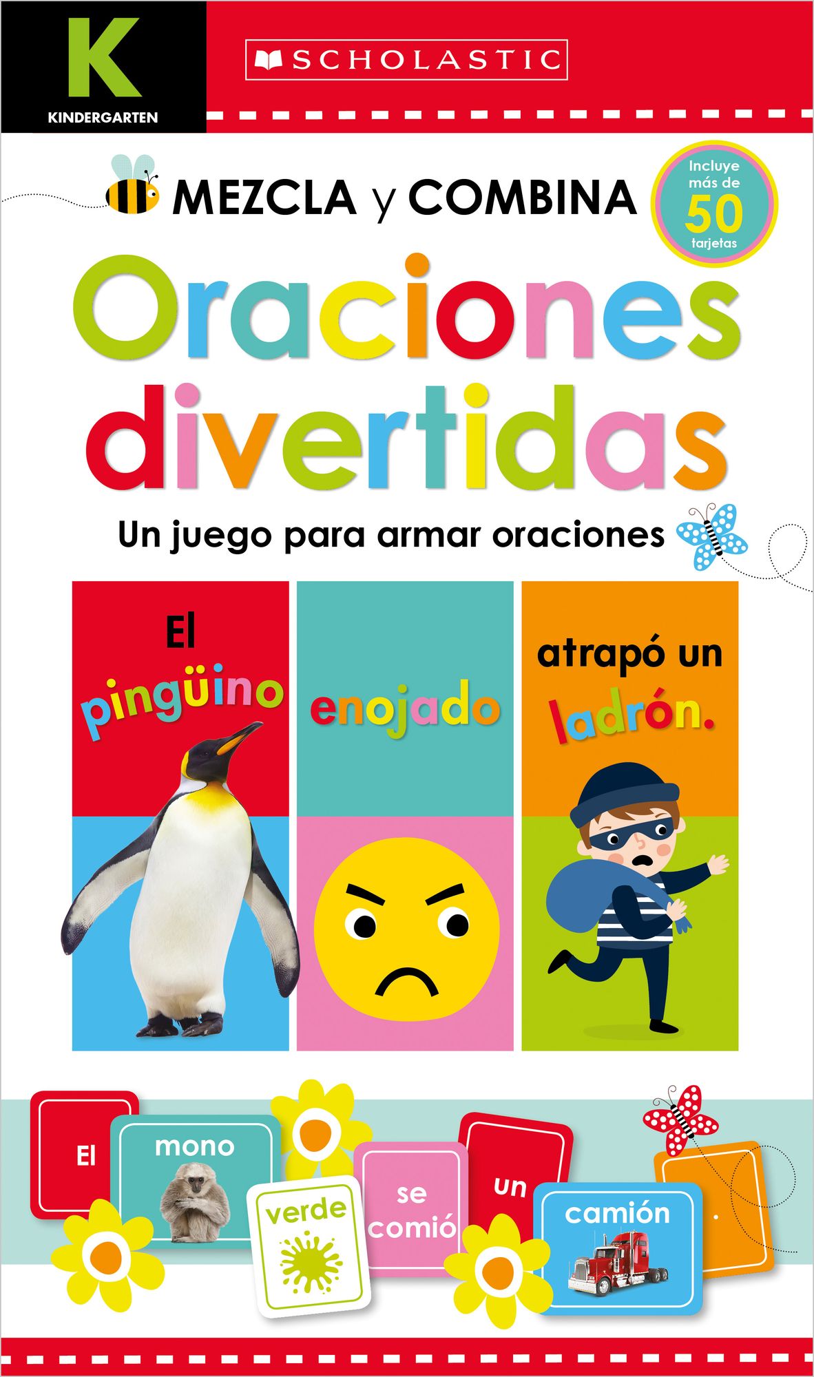 Kindergarten Mezcla y combina: Oraciones divertidas
