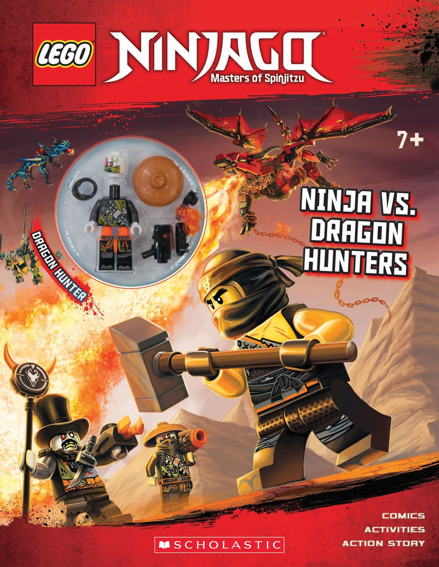Activity Book with minifigure (LEGO NINJAGO)