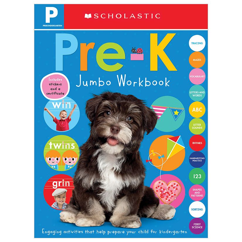 Giant Workbook: Pre-K (Scholastic Early Learners)