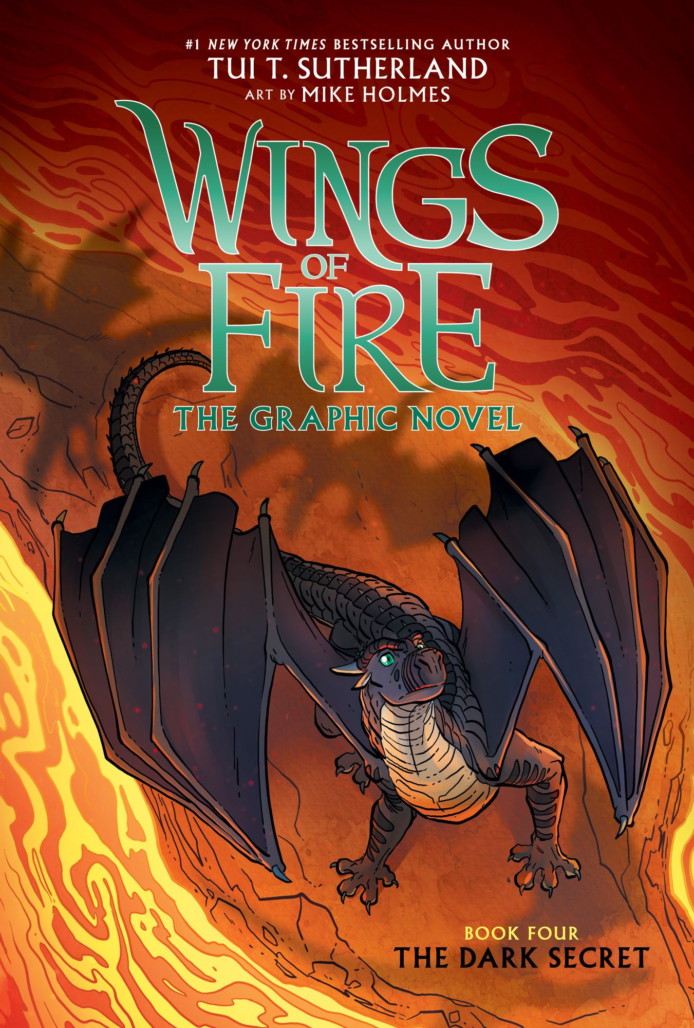 The Dark Secret (Wings of Fire Graphic Novel #4): A Graphix Book