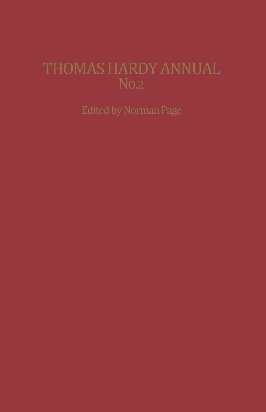 Thomas Hardy Annual No. 2
