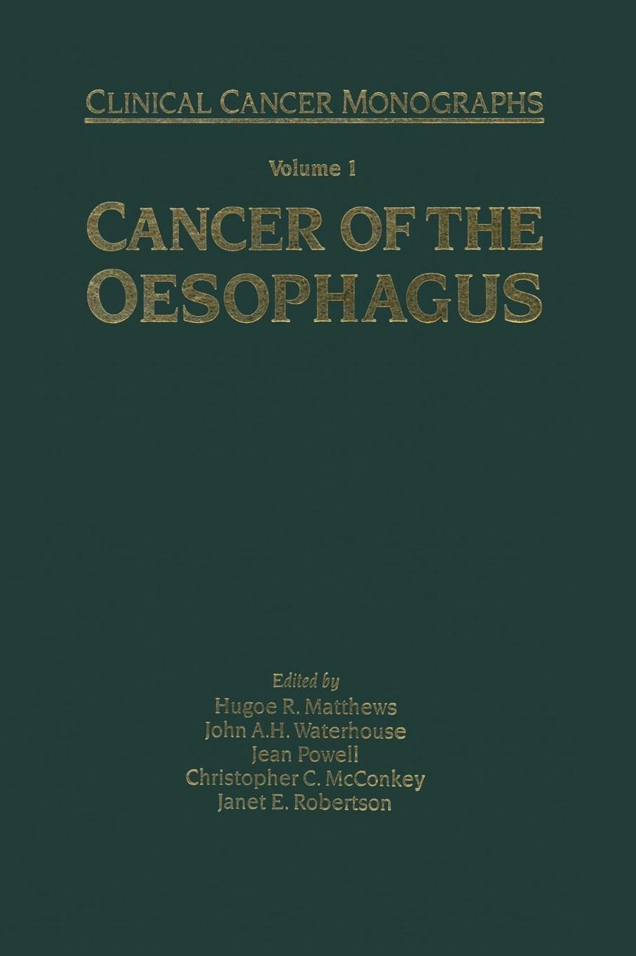 Cancer of the Oesophagus