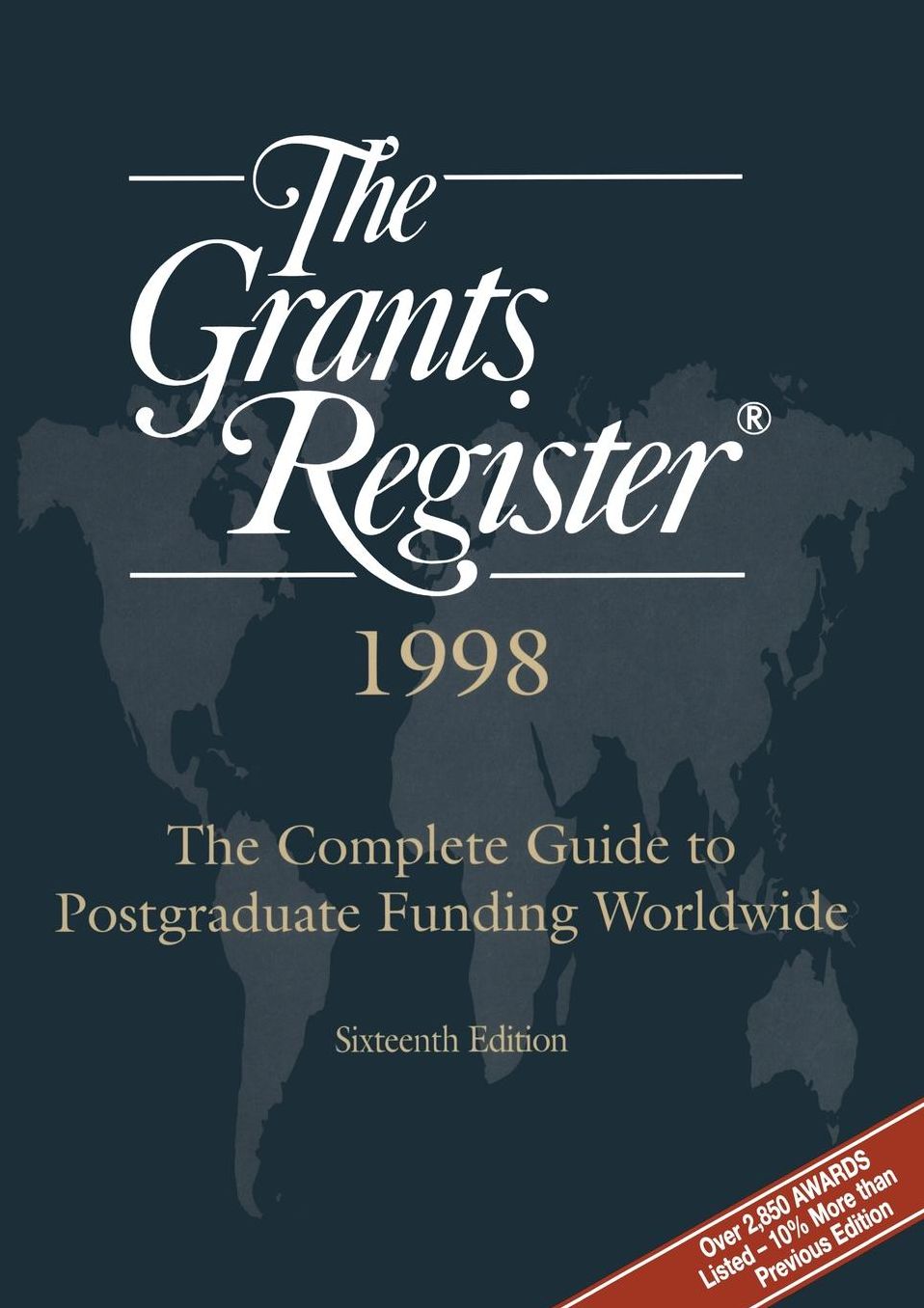 The Grants Register 1998