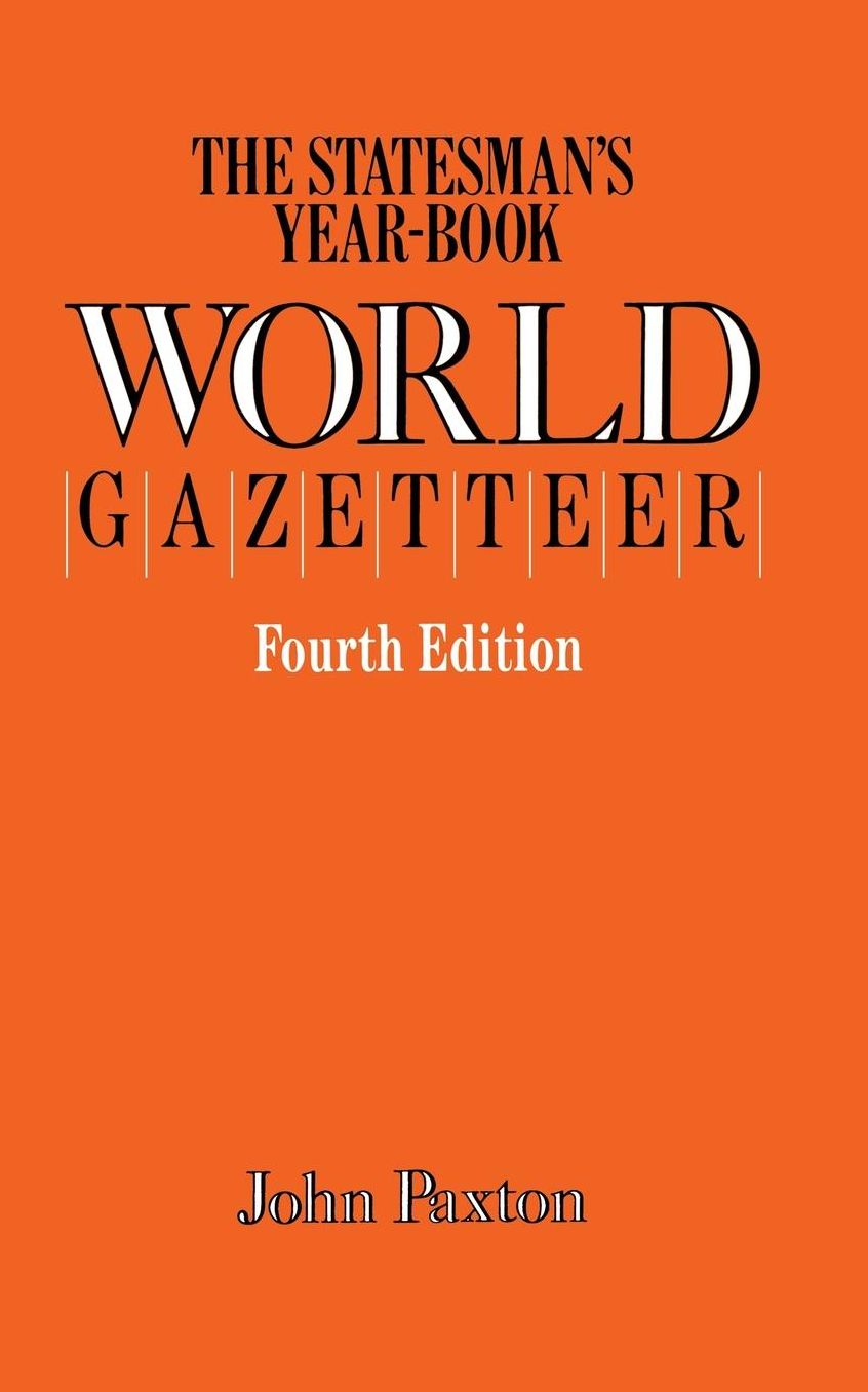 The Statesman's Year-Book World Gazetteer