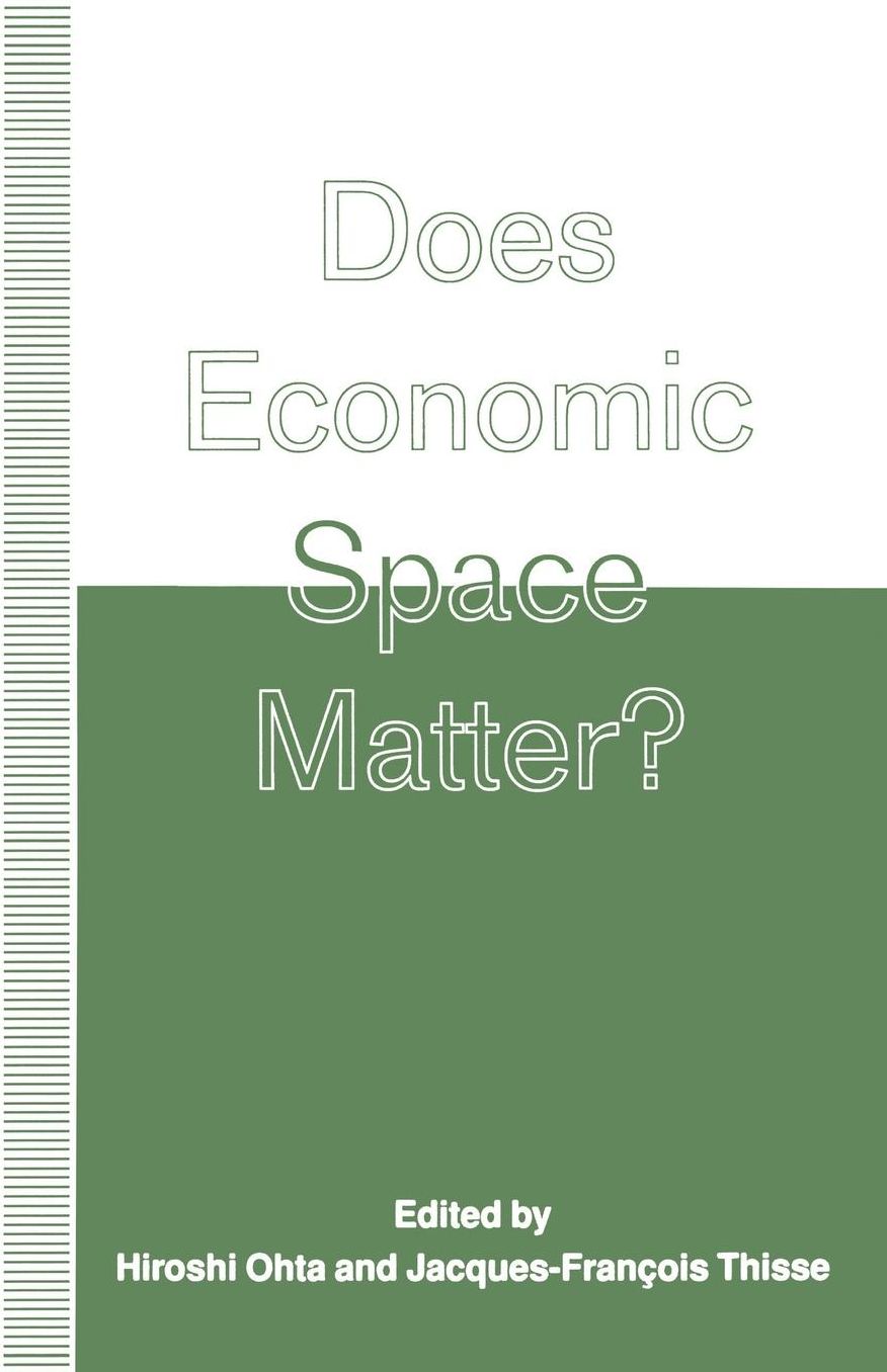 Does Economic Space Matter?: Essays in Honour of Melvin L. Greenhut