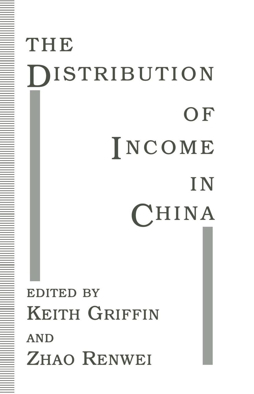 The Distribution of Income in China