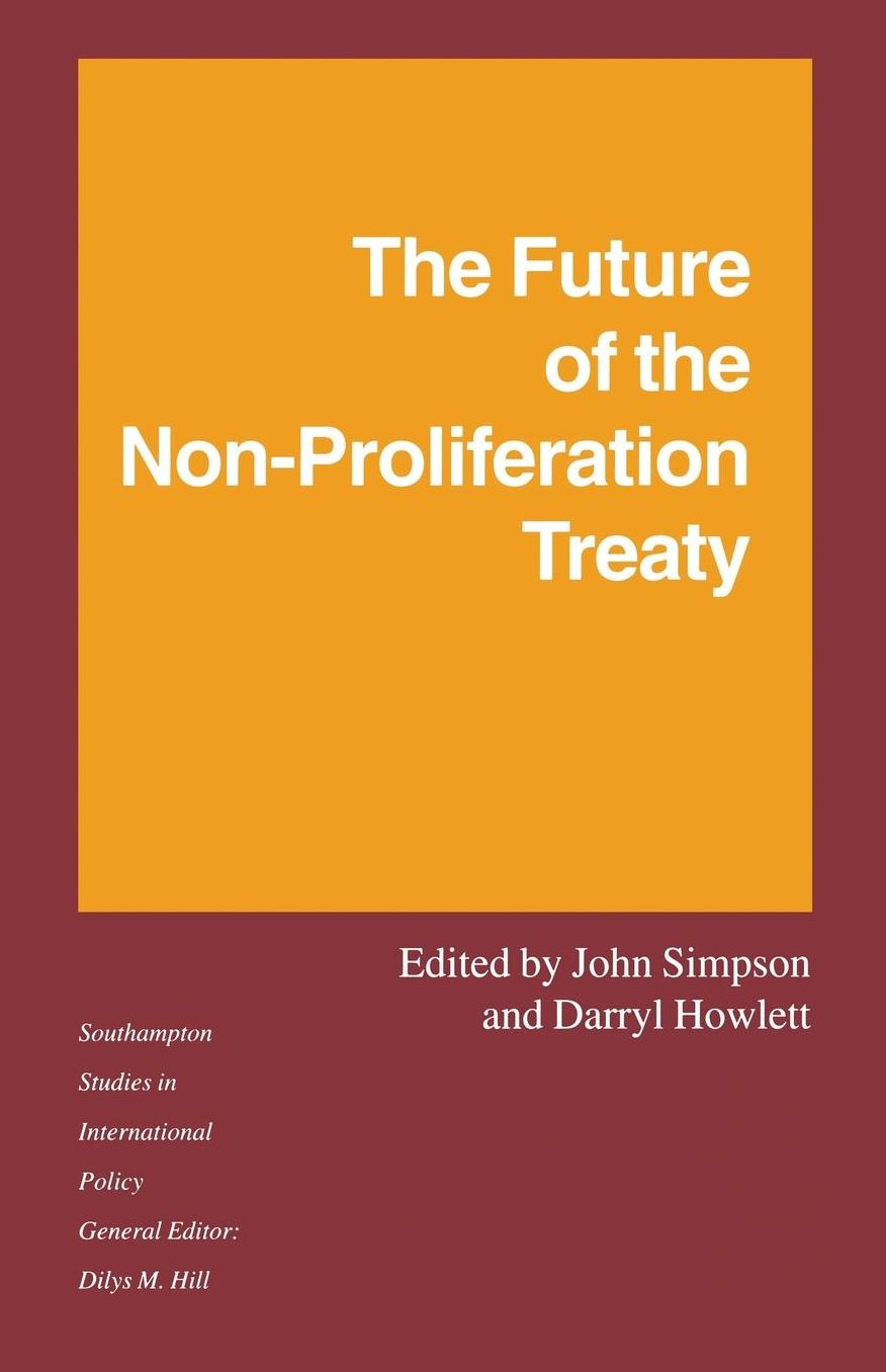 The Future of the Non-Proliferation Treaty