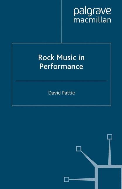 Rock Music in Performance