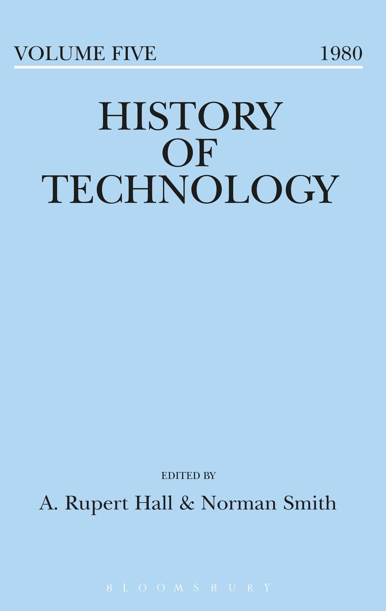 History of Technology Volume 5