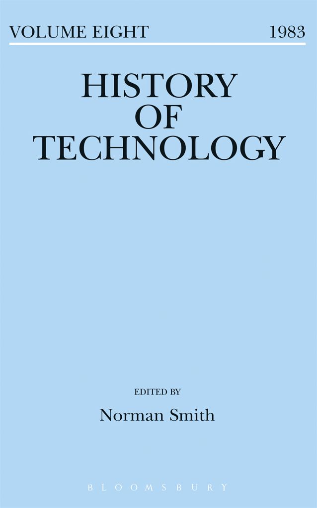 History of Technology Volume 8