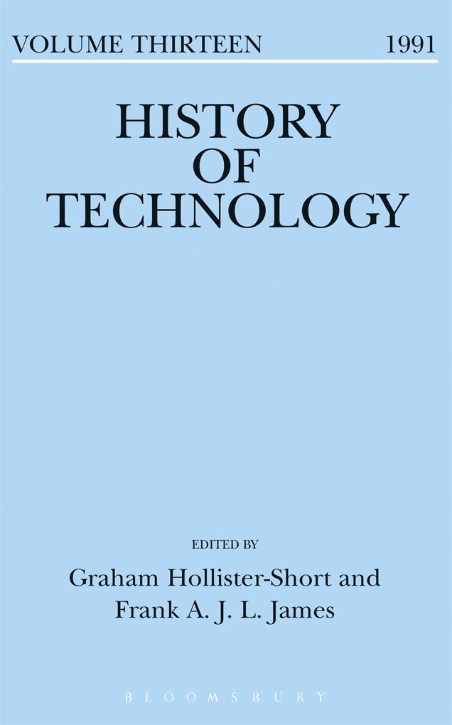 History of Technology Volume 13