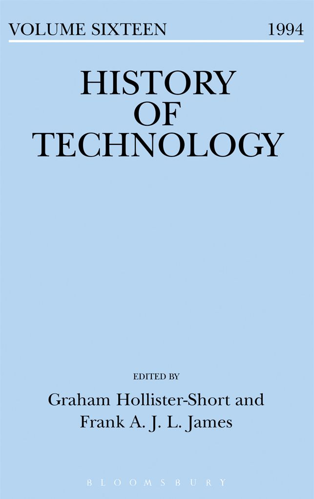 History of Technology Volume 16