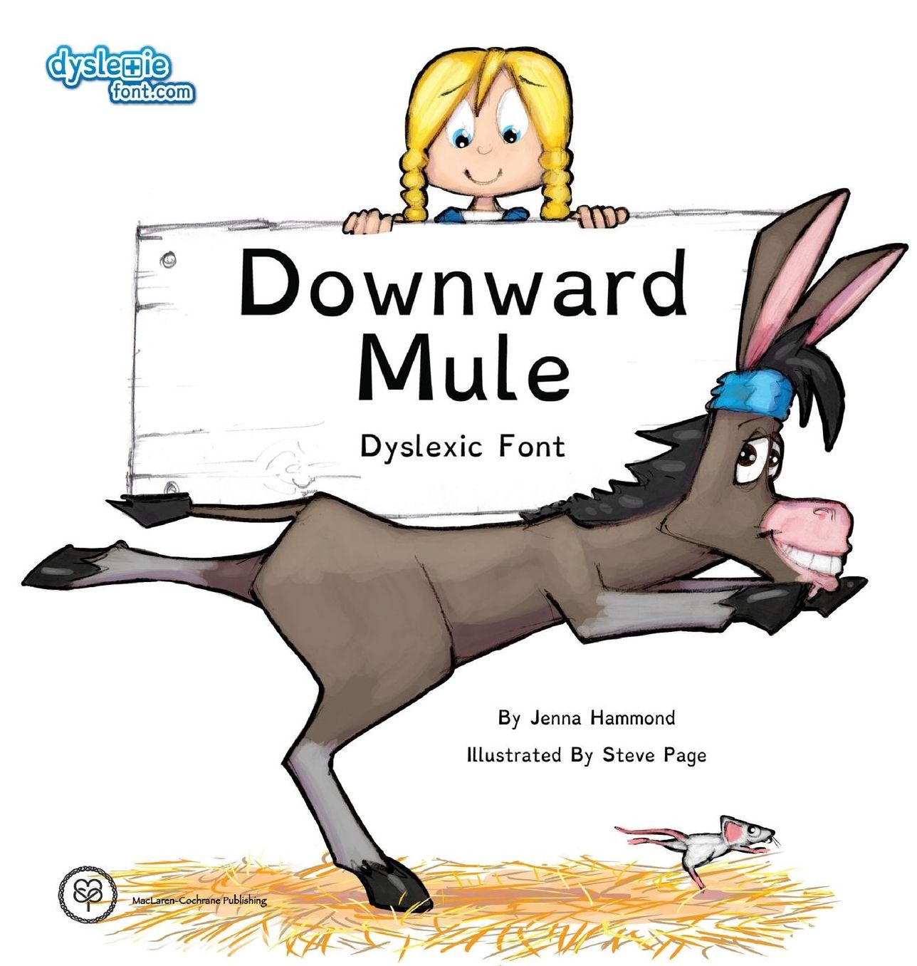 Downward Mule Dyslexic Font