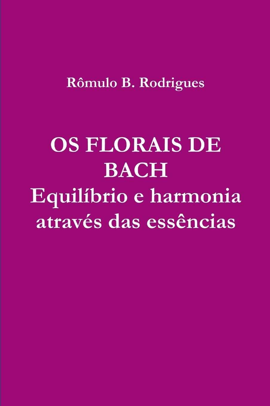 Os Florais de Bach