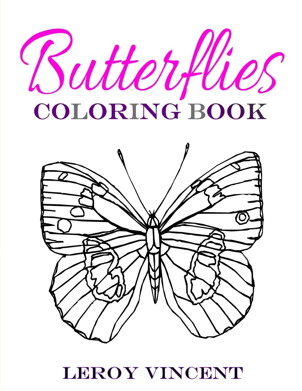 Butterflies Coloring Book
