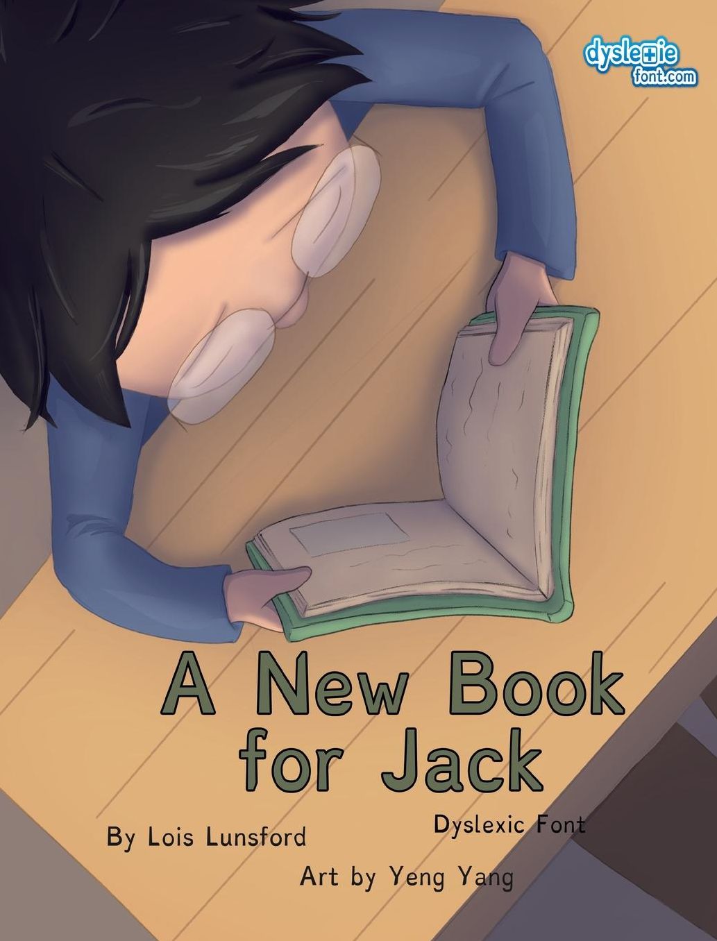 A New Book for Jack Dyslexic Font