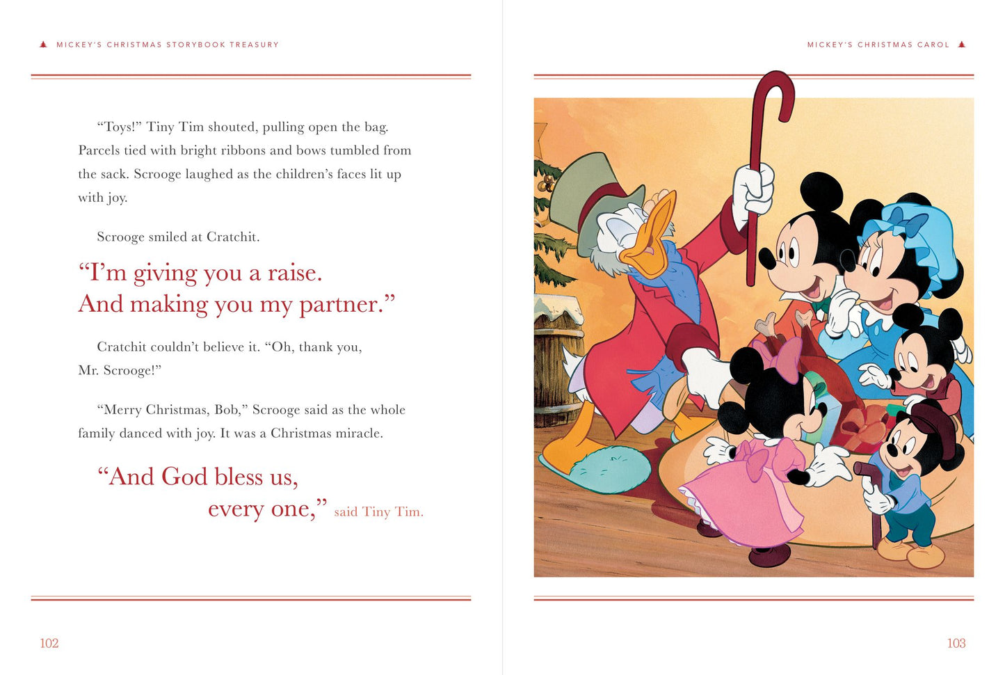Mickey's Christmas Storybook Treasury