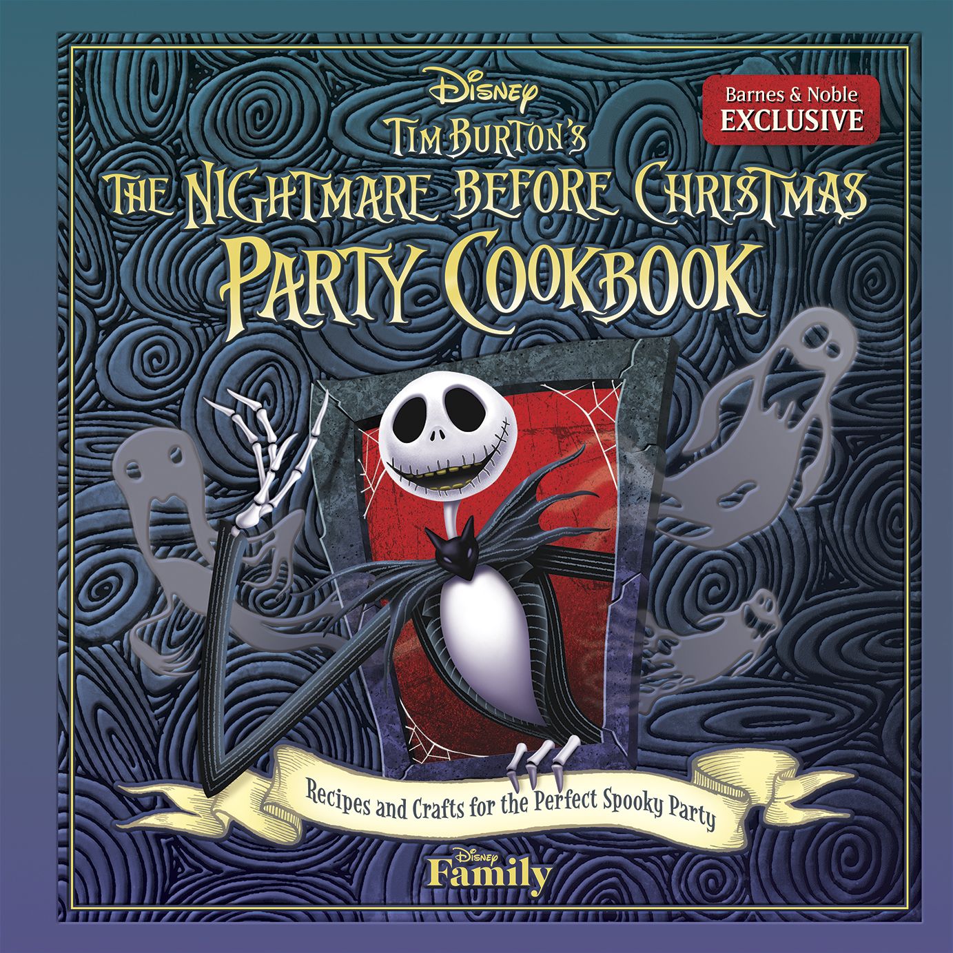 Tim Burton's The Nightmare Before Christmas Party Cookbook: Recipes and Crafts for the Perfect Spooky Party (B&N Exclusive)