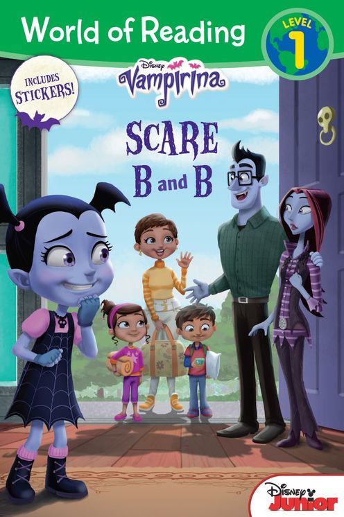 Vampirina Scare B and B (World of Reading Series: Level 1) with Stickers