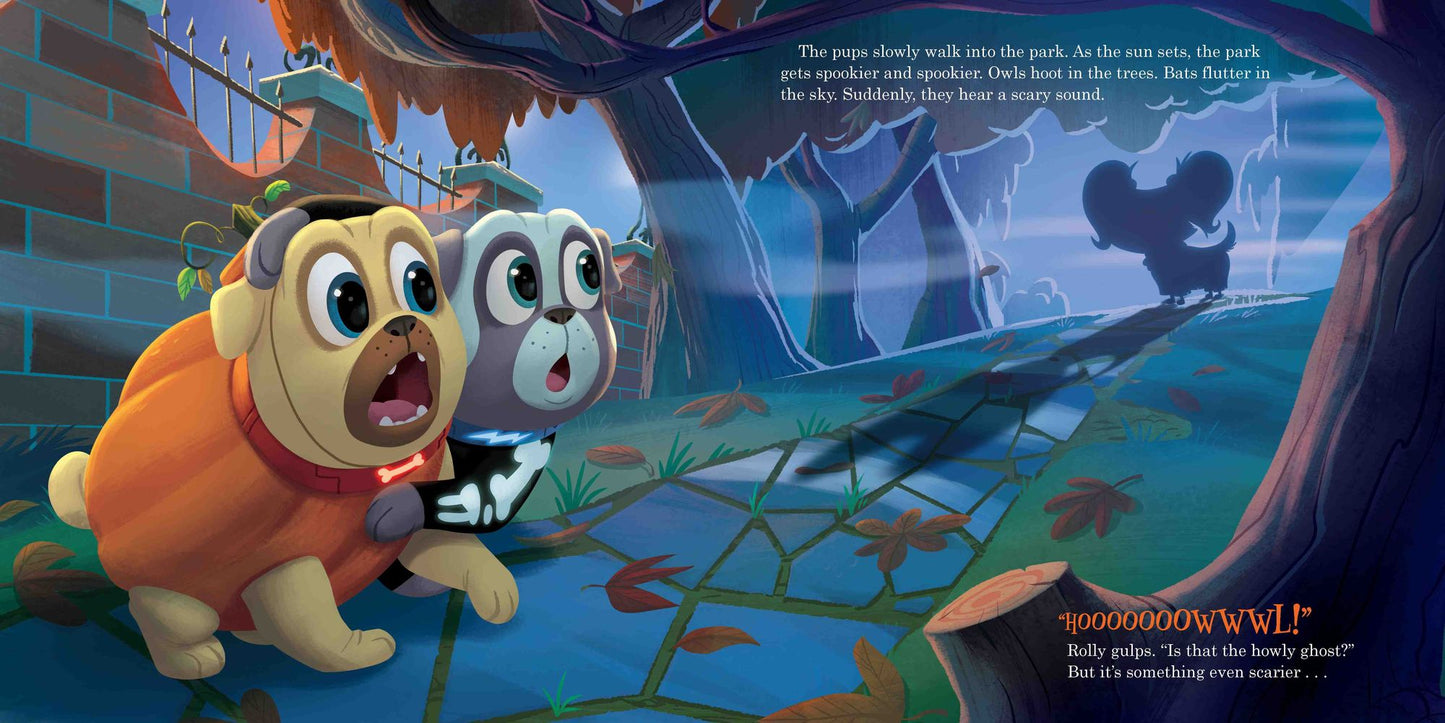 Puppy Dog Pals: Haunted Howl-Oween: With Glow-In-The-Dark Stickers!