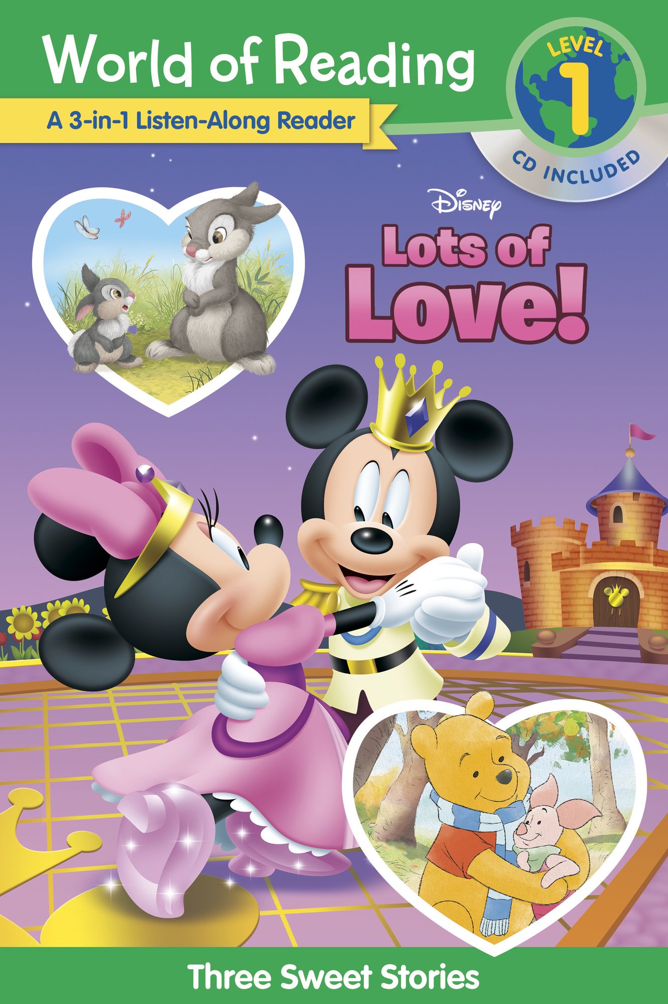 Disney's Lots of Love Collection 3-in-1 Listen Along Reader : Three Sweet Stories