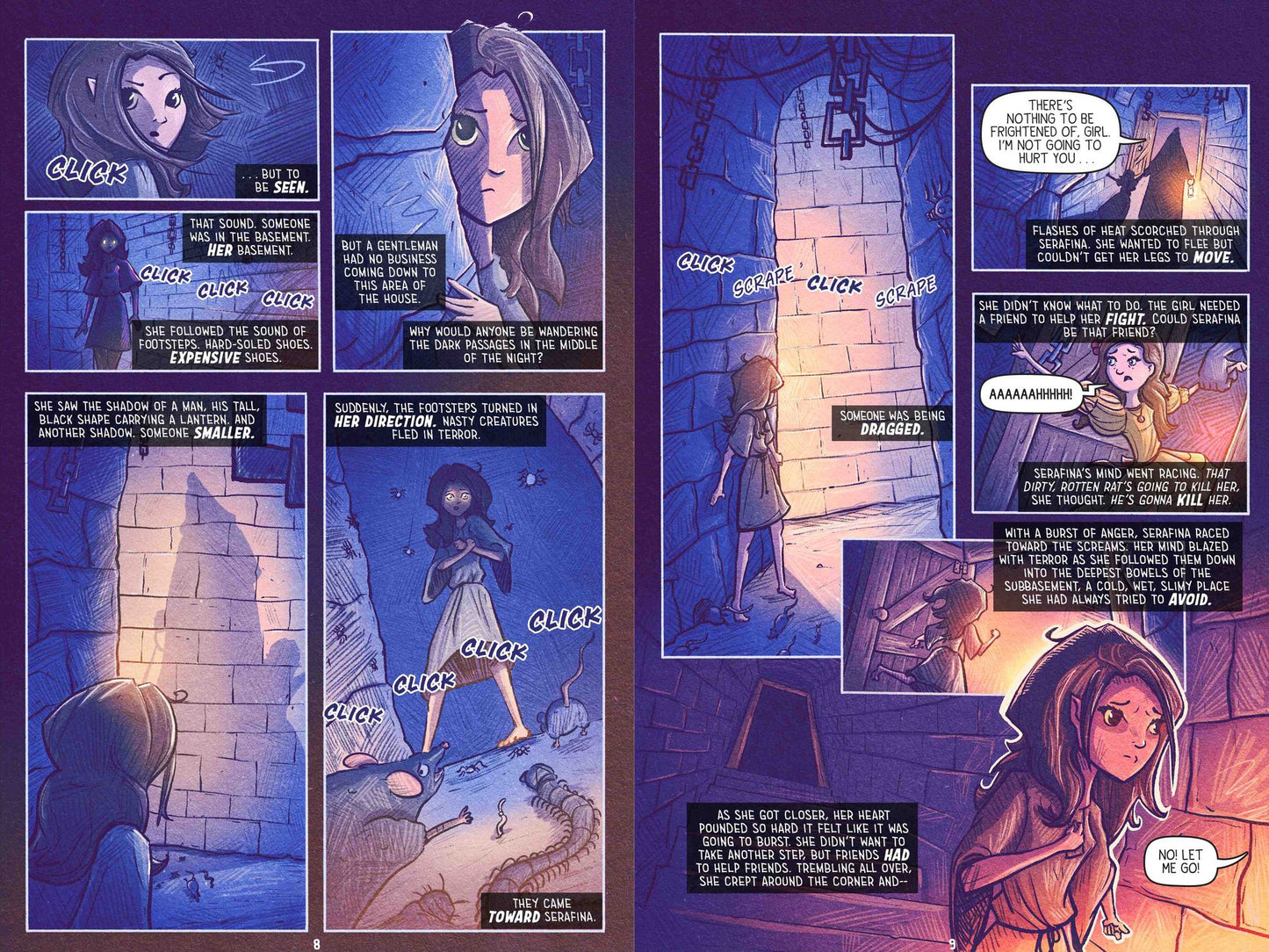 Serafina and the Black Cloak: The Graphic Novel