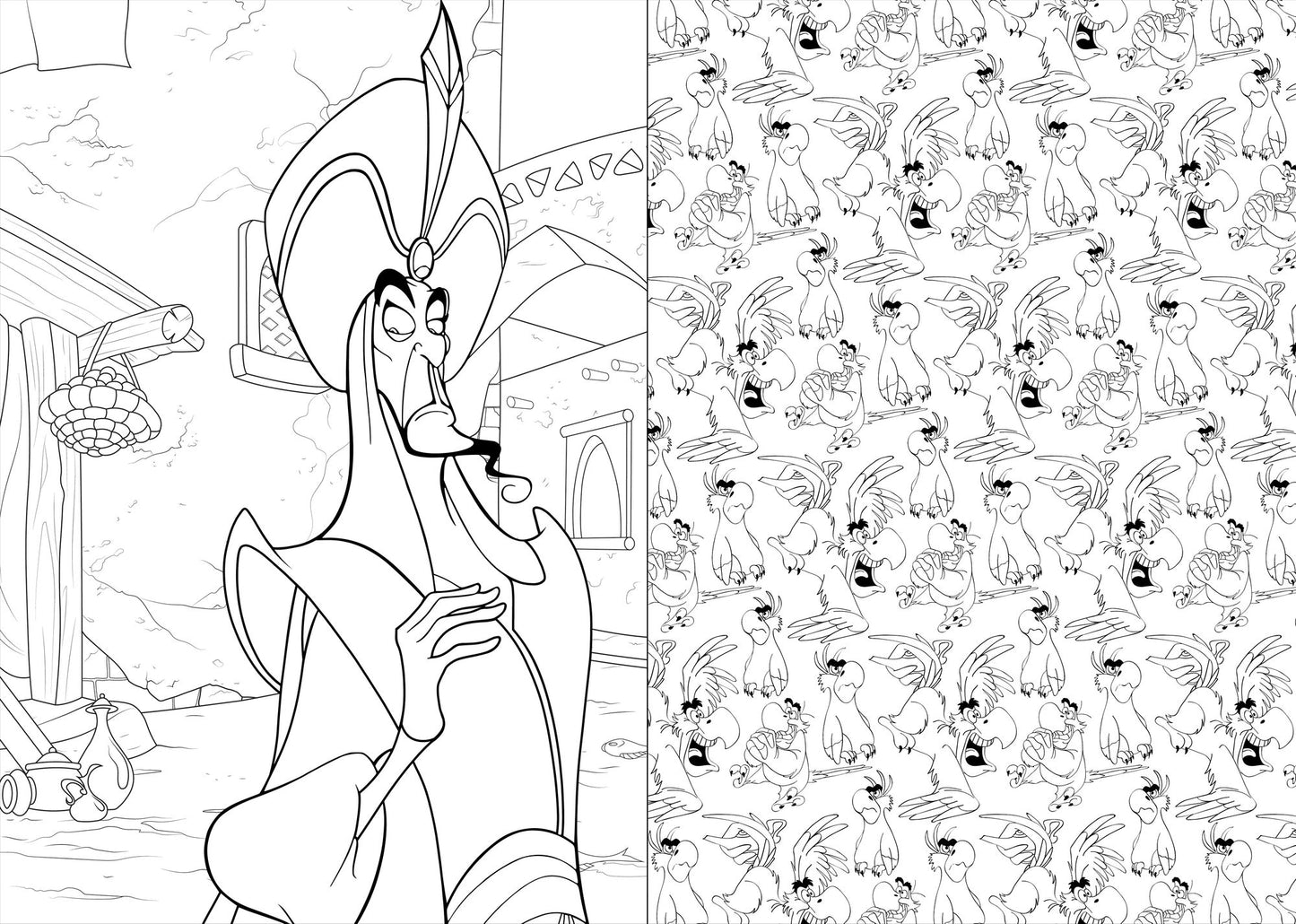 Art of Coloring: Disney Villains