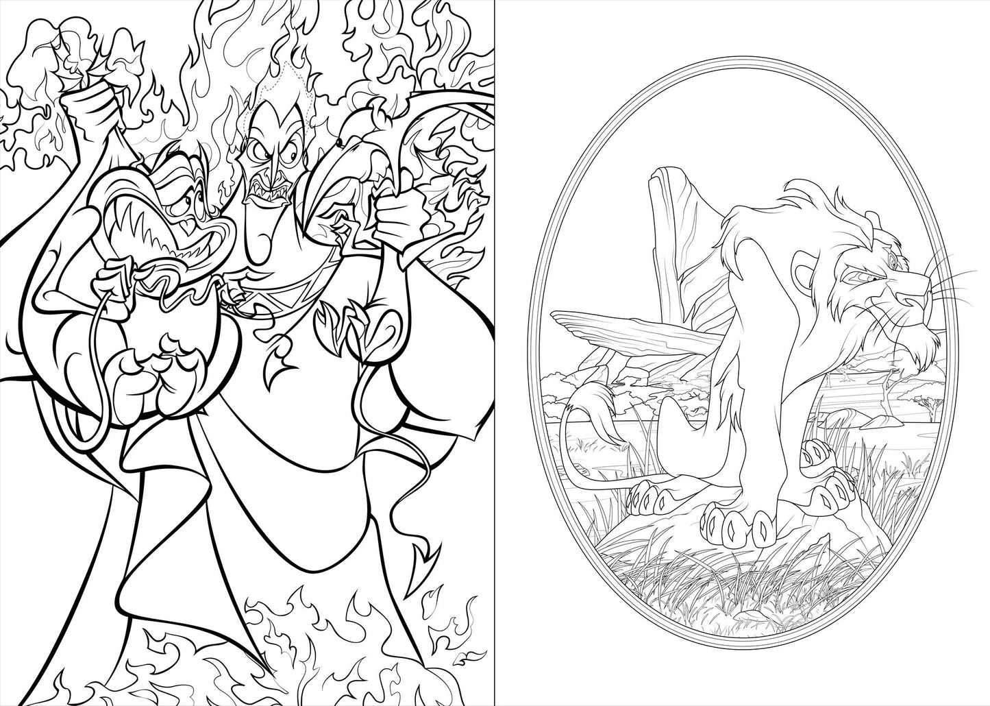 Art of Coloring: Disney Villains