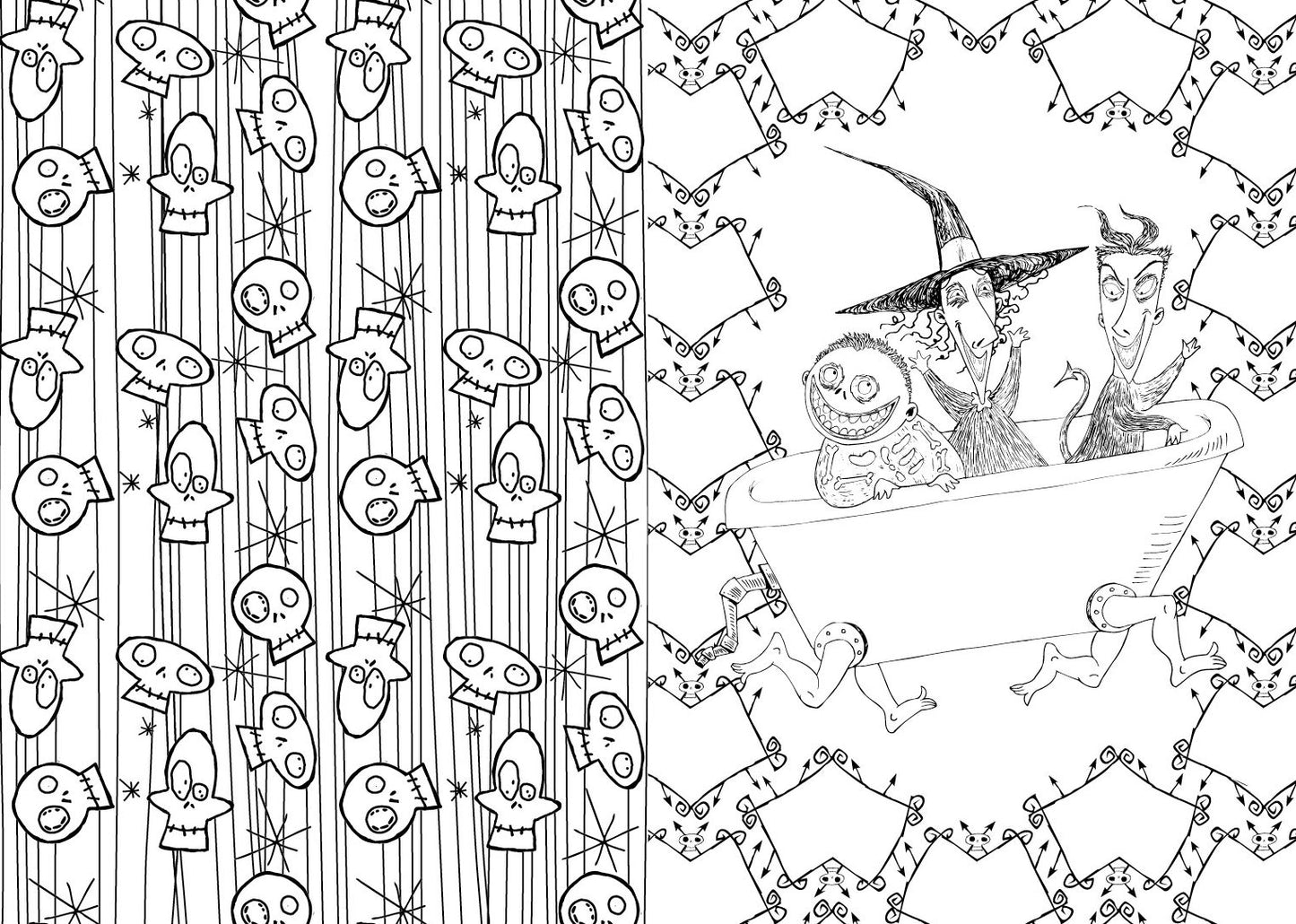 Art of Coloring: Disney Tim Burton's The Nightmare Before Christmas