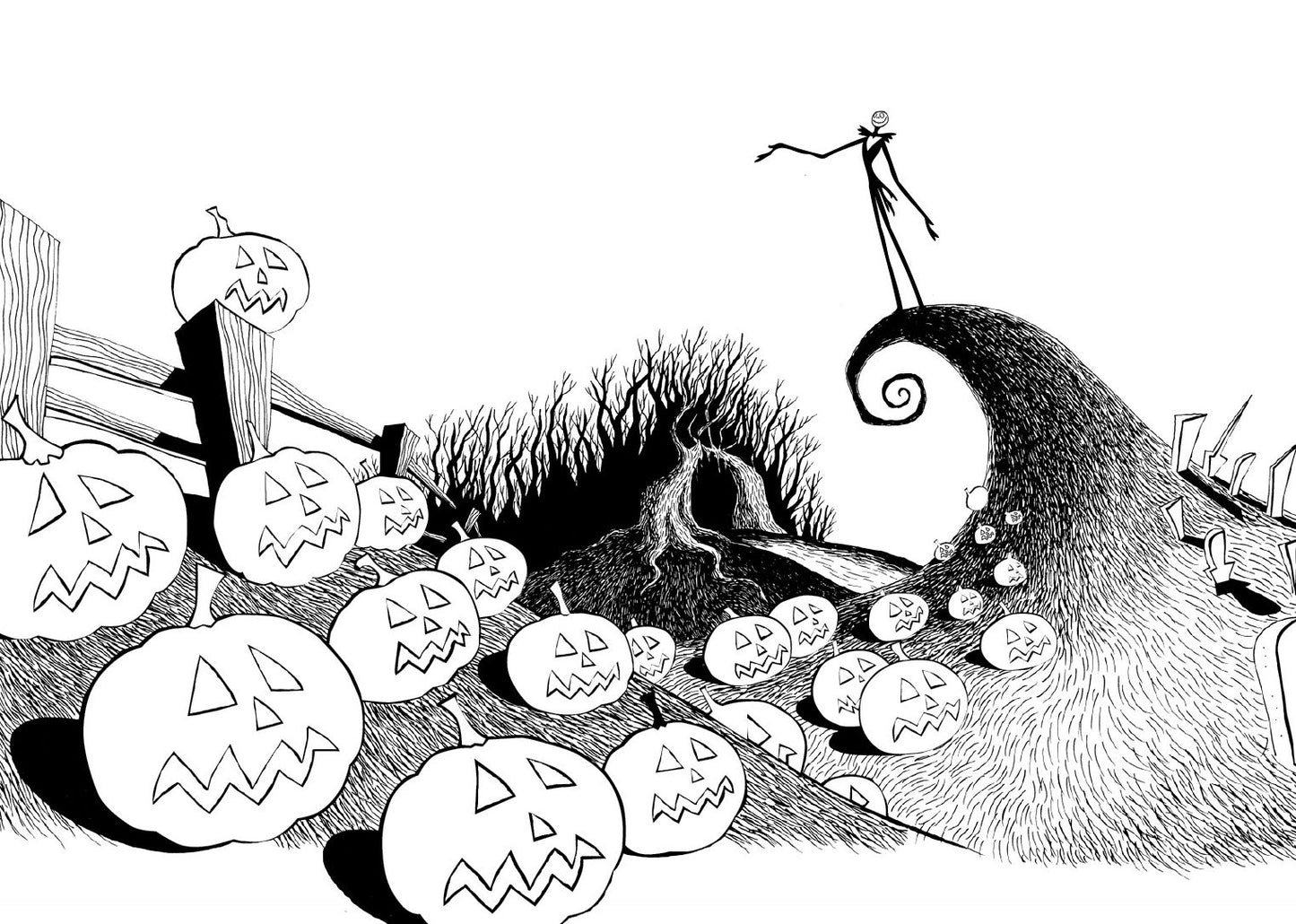 Art of Coloring: Disney Tim Burton's The Nightmare Before Christmas
