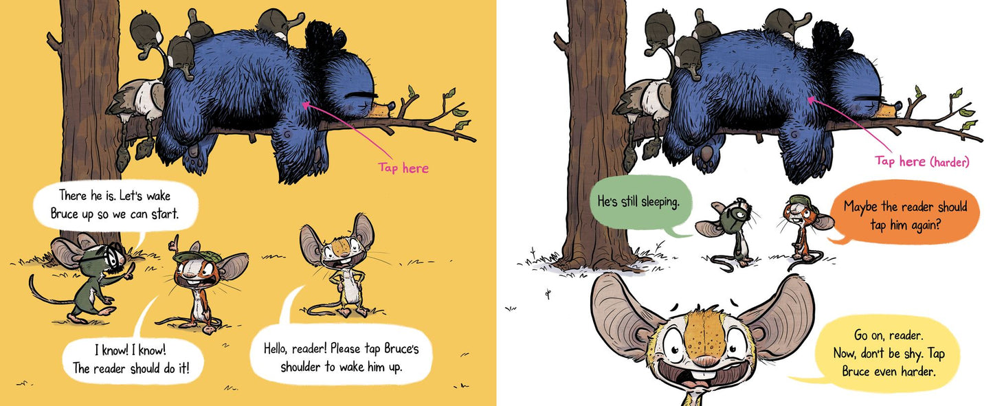 Hey, Bruce!: An Interactive Book