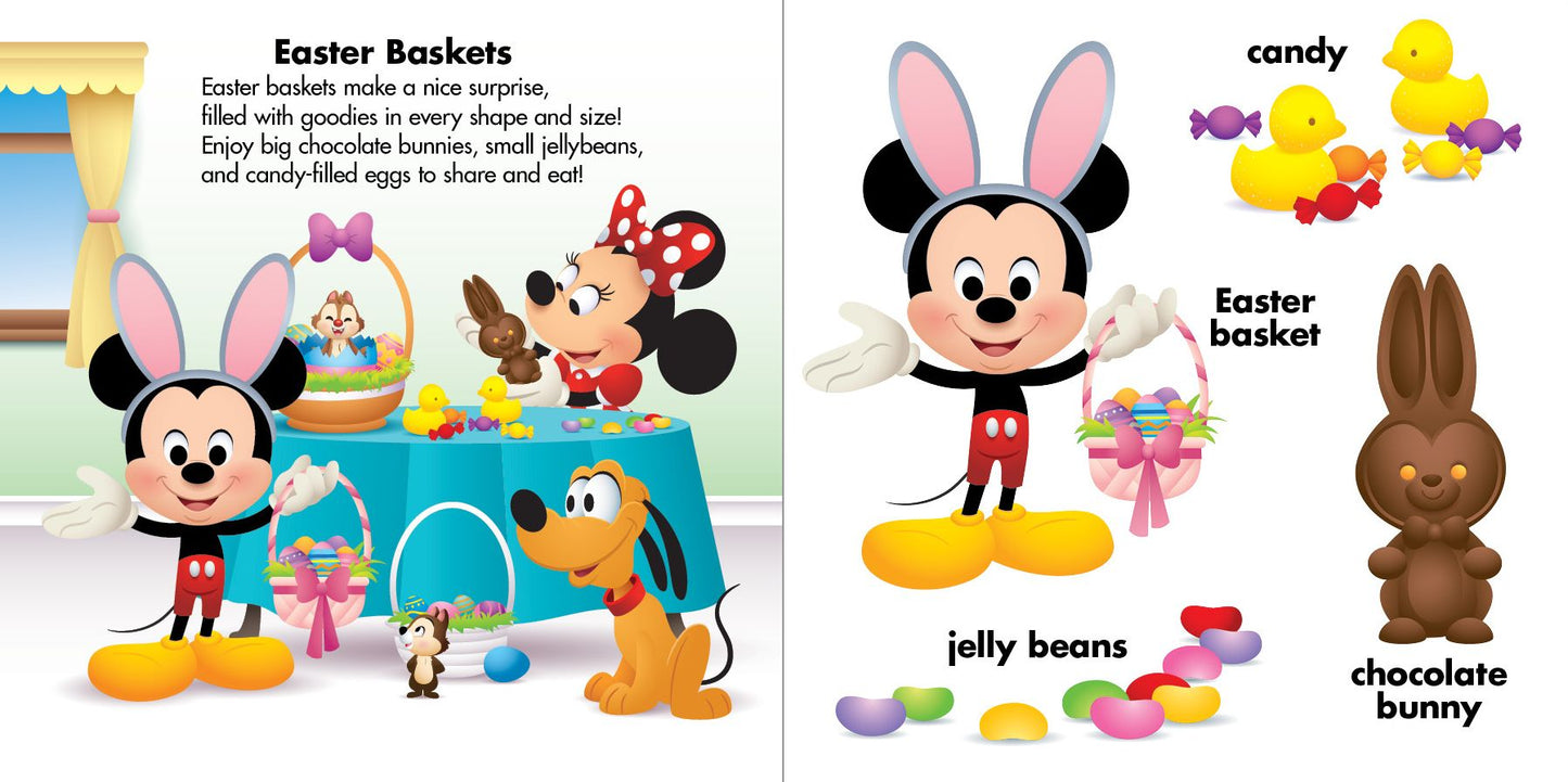 Disney Baby: Minnie Loves Easter: A First Words Book