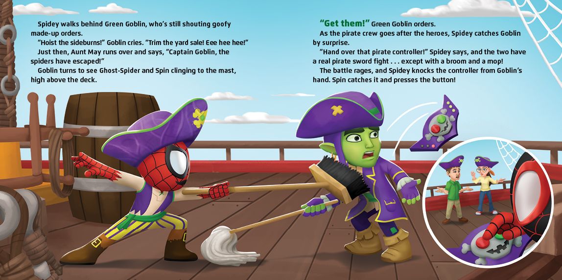 Spidey and His Amazing Friends: Pirate Plunder Blunder