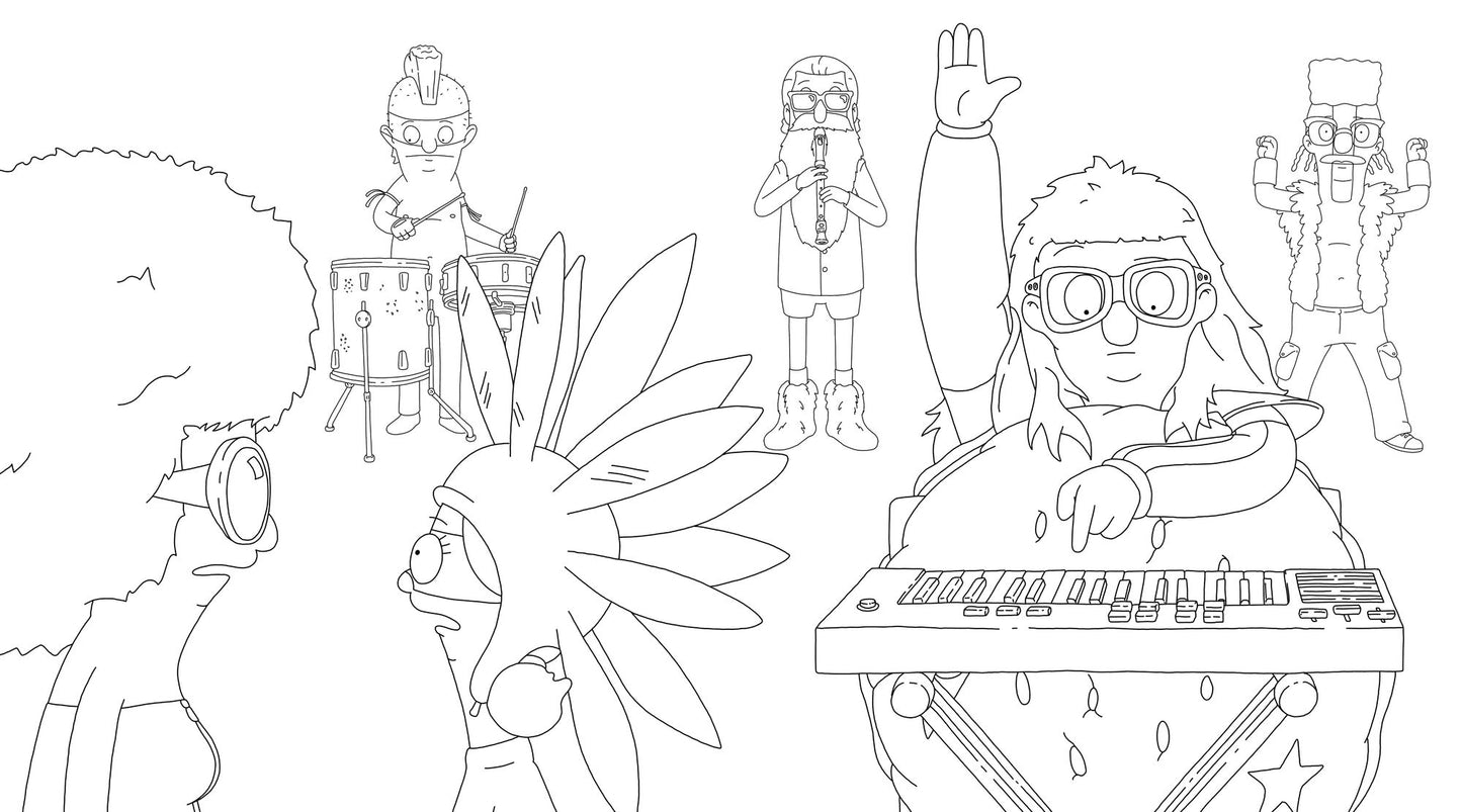 Official Bob's Burgers Coloring Book