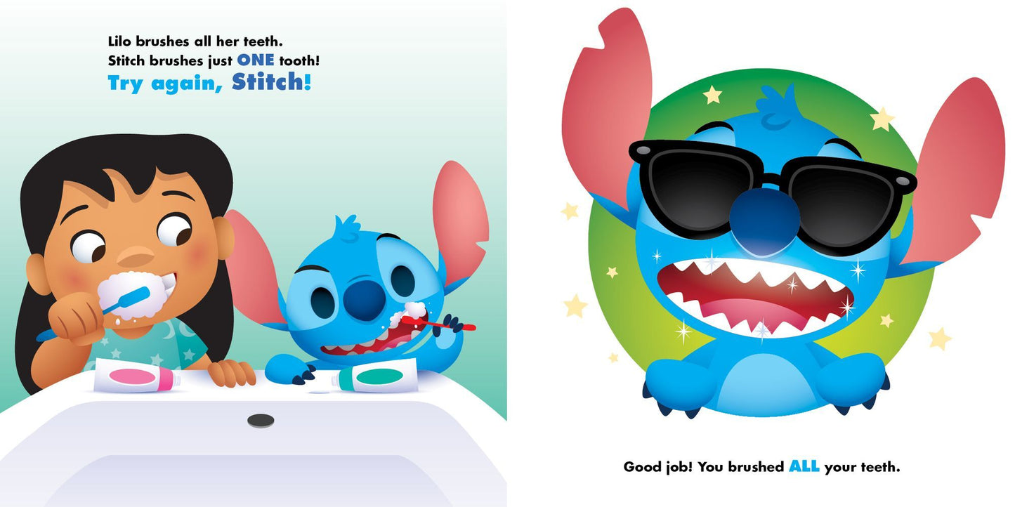 Disney Baby: Try Again, Stitch: Toothbrushes Are for Teeth!