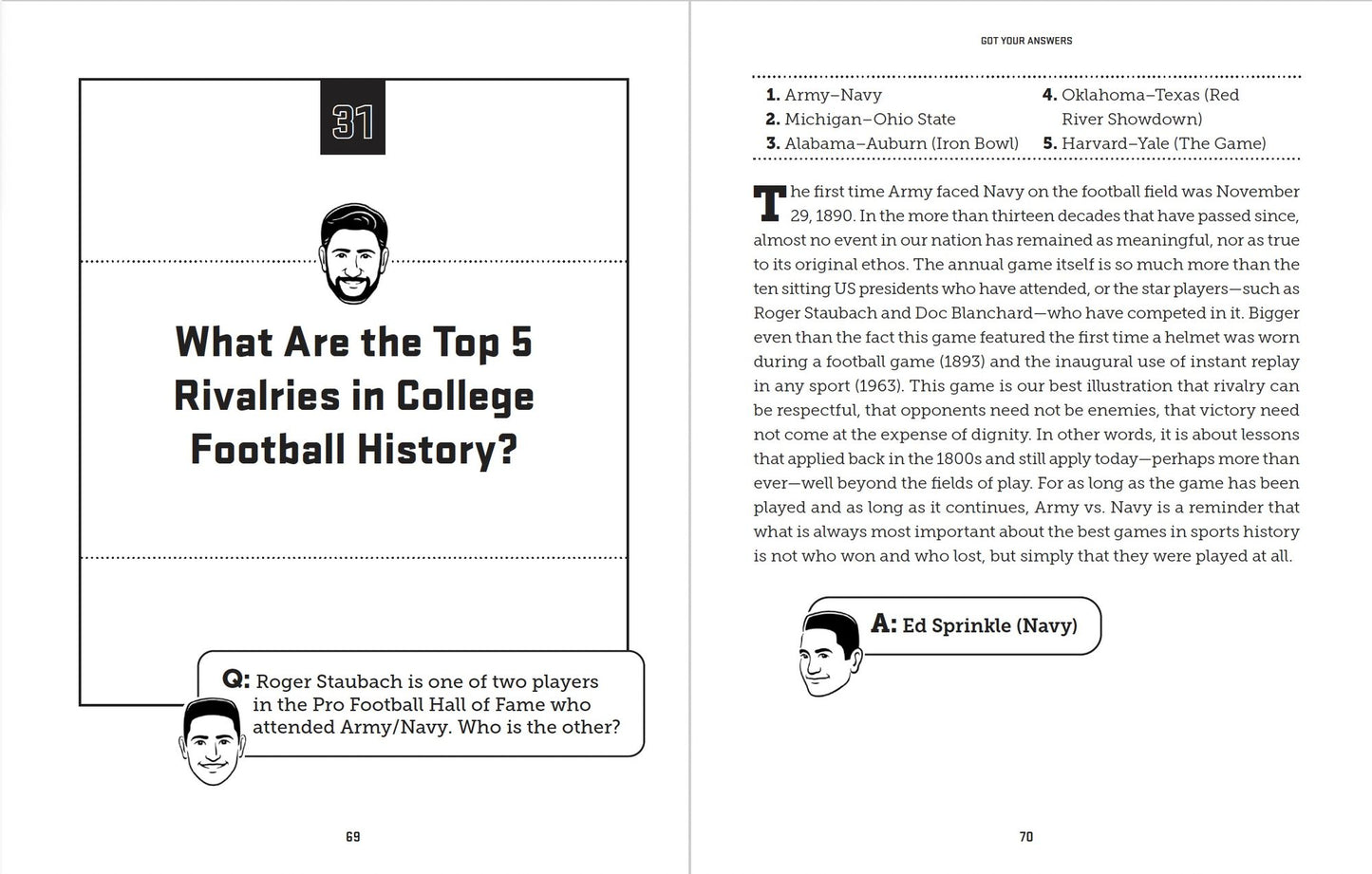 Got Your Answers: The 100 Greatest Sports Arguments Settled