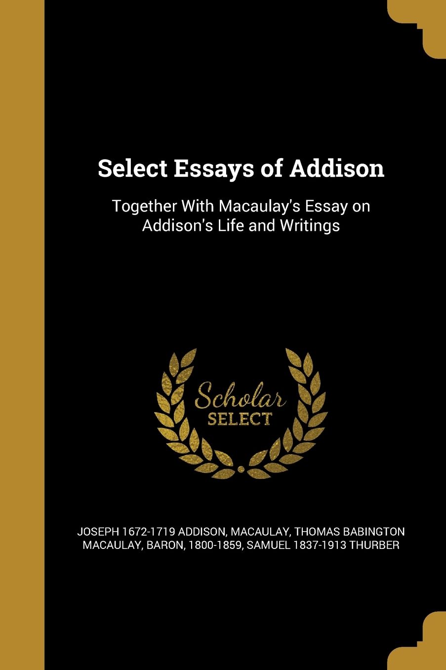 Select Essays of Addison